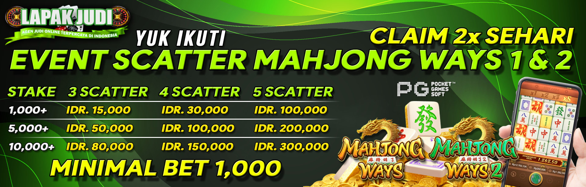 EVENT SCATTER MAHJONG 1 & 2